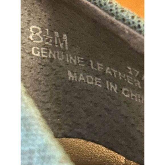 Nordstrom block heels comfort construction leather size 8.5  - Picture 8 of 8